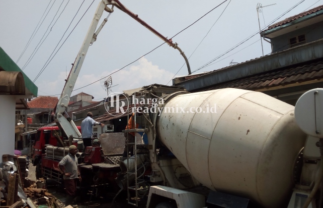 Update! Harga Cor Readymix di Kecamatan Sukadiri Kab Tangerang